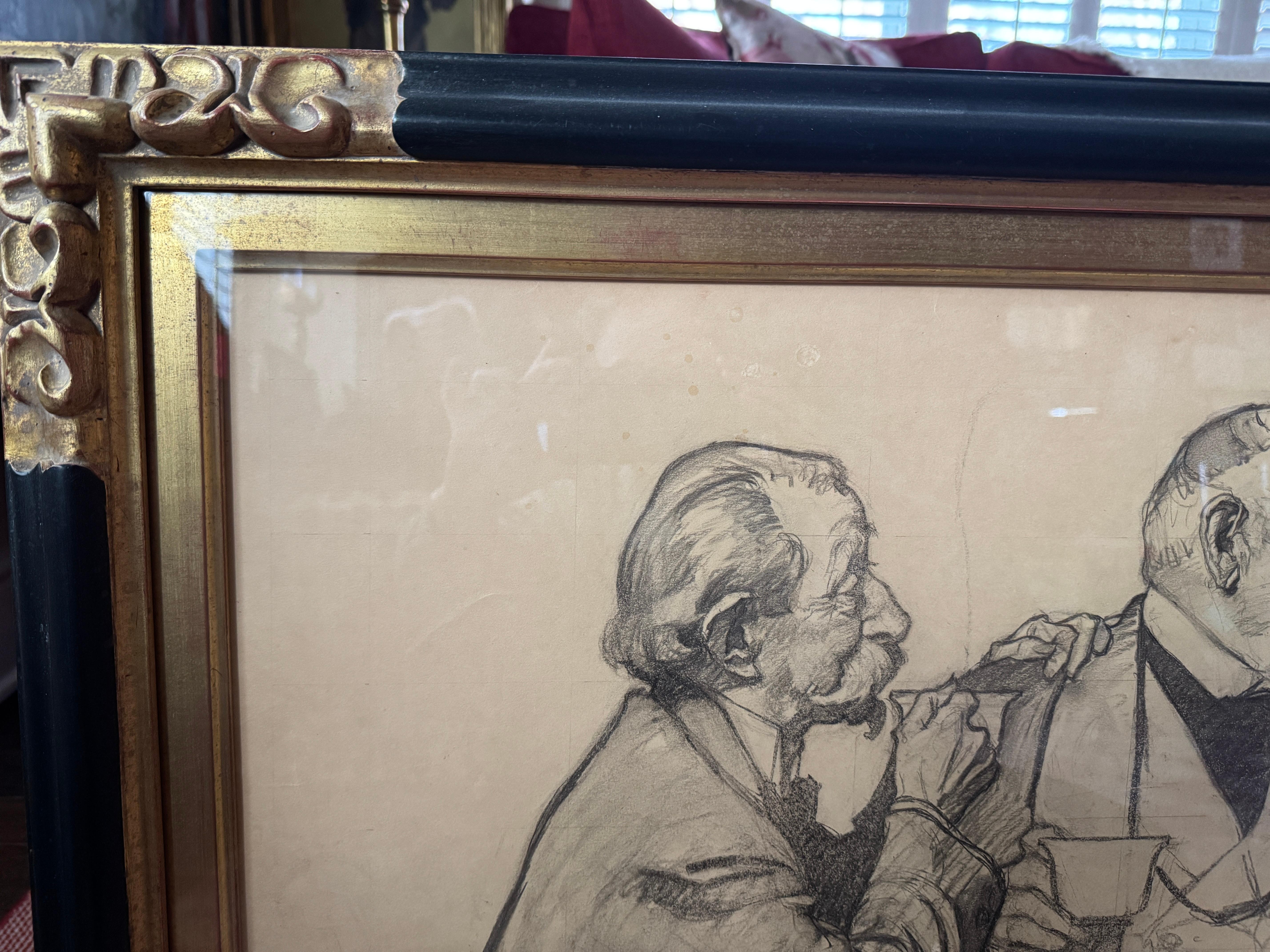 Gentlemen and Scottie dog at Chess Board For Sale 3