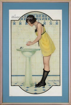 Girl at the Sink