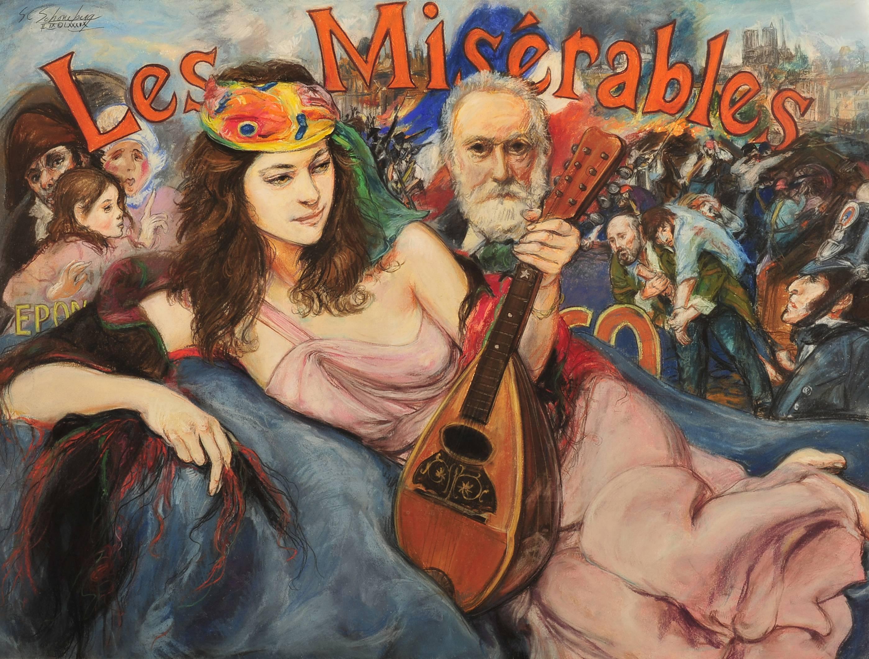 Shelley C. Schoneberg Figurative Art - Les Miserables