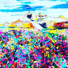 Used Mountains and Flowers