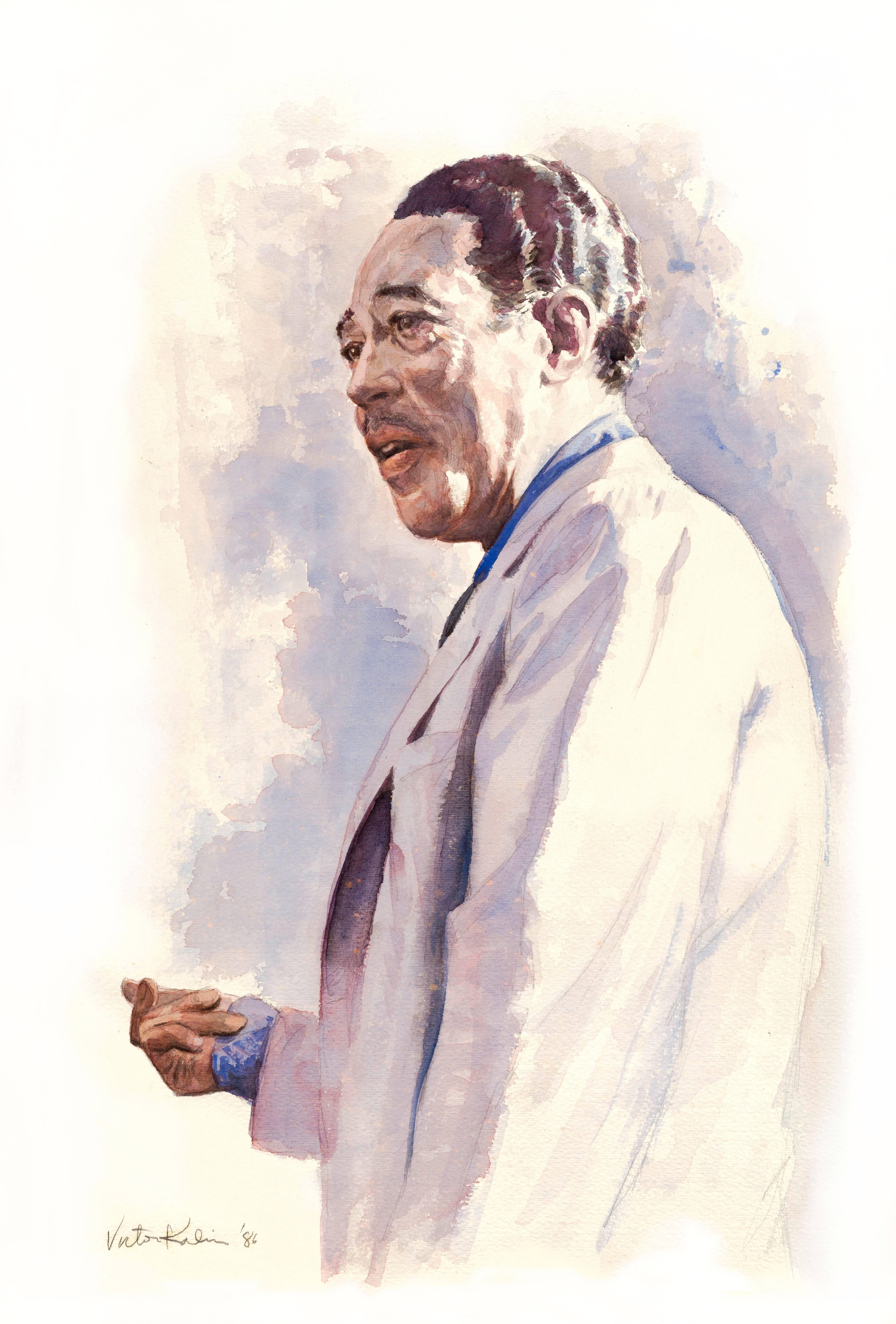 Victor Kalin Portrait - Duke Ellington Portait