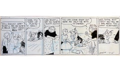 Tippie Comic Strip Original Art  - Female Cartoonist