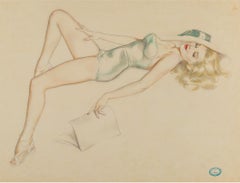 1960s Nude Drawings and Watercolors
