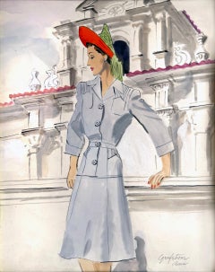 Portrait Drawings and Watercolors