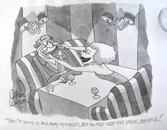 Man with Big Smile - New Yorker Cartoon