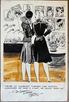 Antiguas amigas de mi marido - Primer ilustrador negro/  Dibujante negro