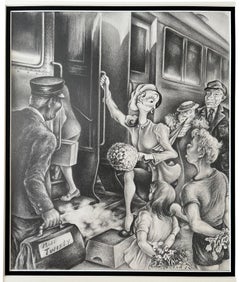 Miss Twisty: ritorno in città - Illustratrice femminile di metà secolo