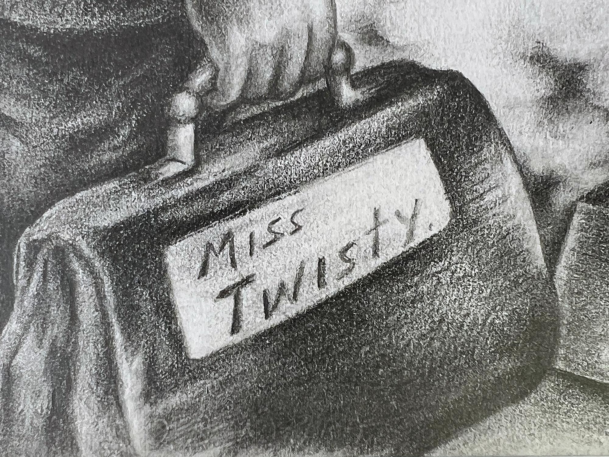 Miss Twisty: Back to the City - Mid-Century Female Illustrator For Sale 3