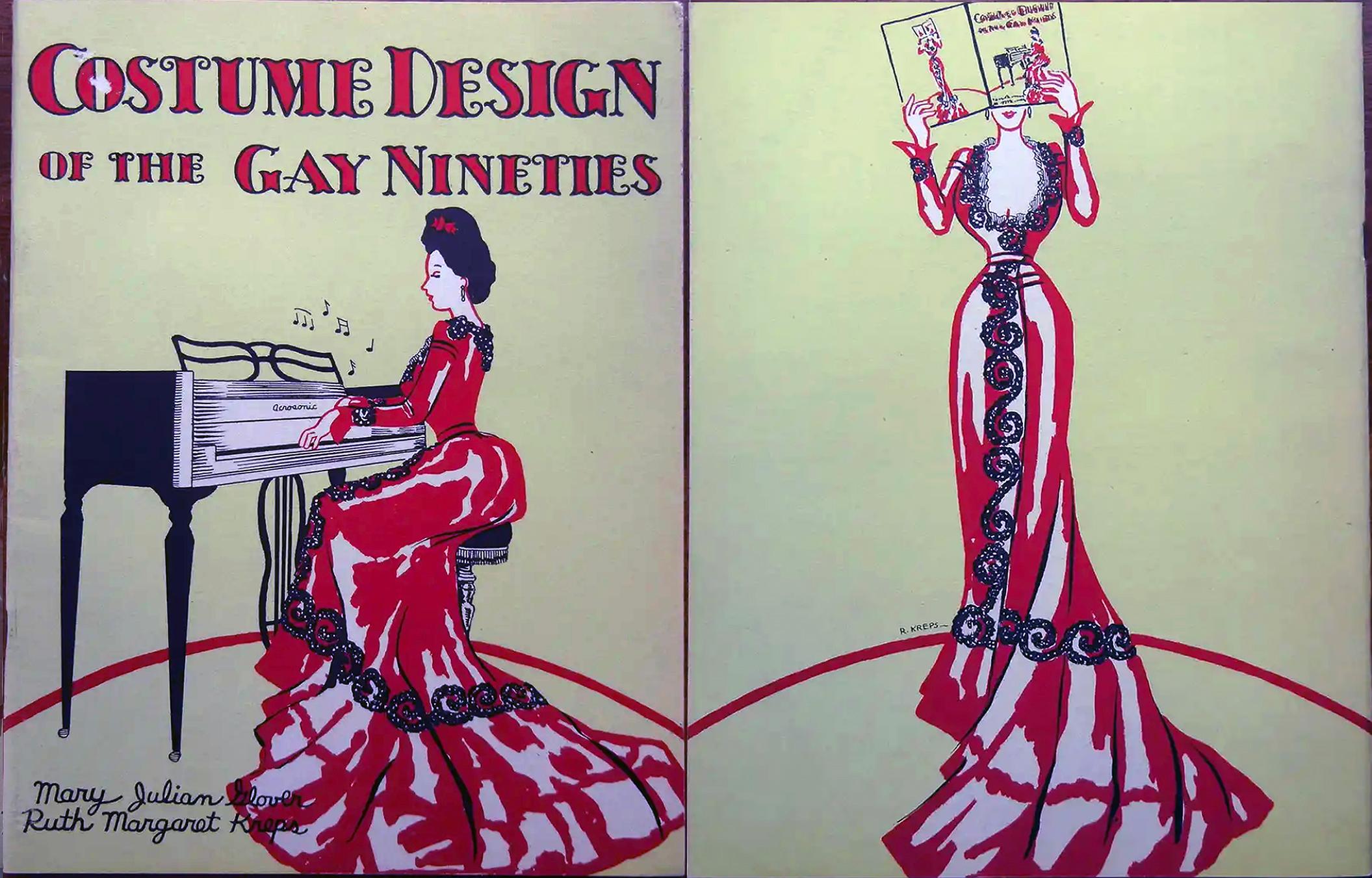 Street Costumes, Gay Nineties Fashion – weibliche Illustratorin im Angebot 6