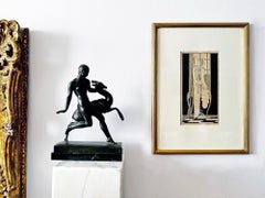 Art Deco Woman before a Mirror  - Vogue Magazine Artist