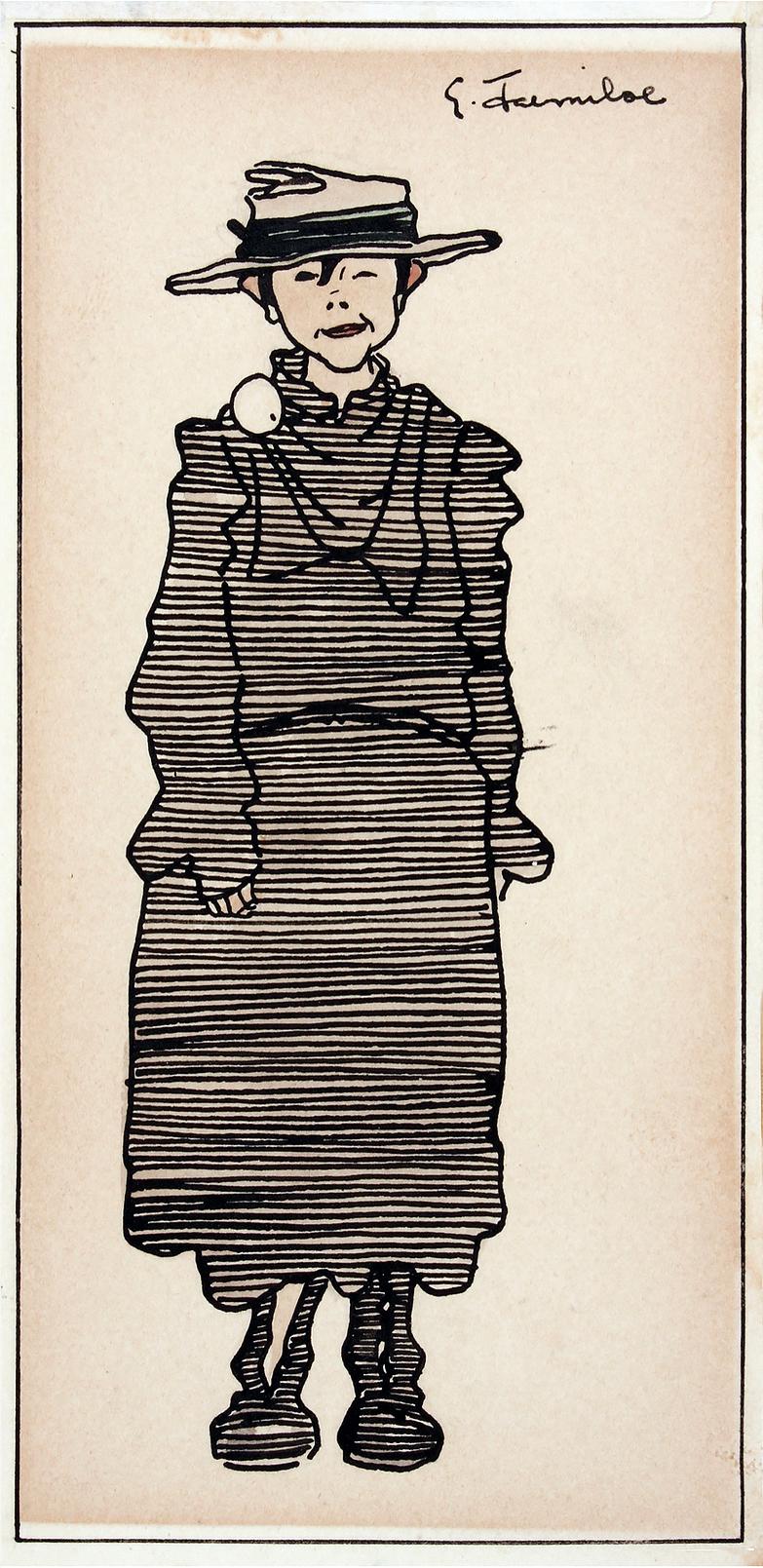 Hand-Me-Downs - Street Children - Waif - Cockney Gutter Imps. - Art Romantico di Edith Farmiloe