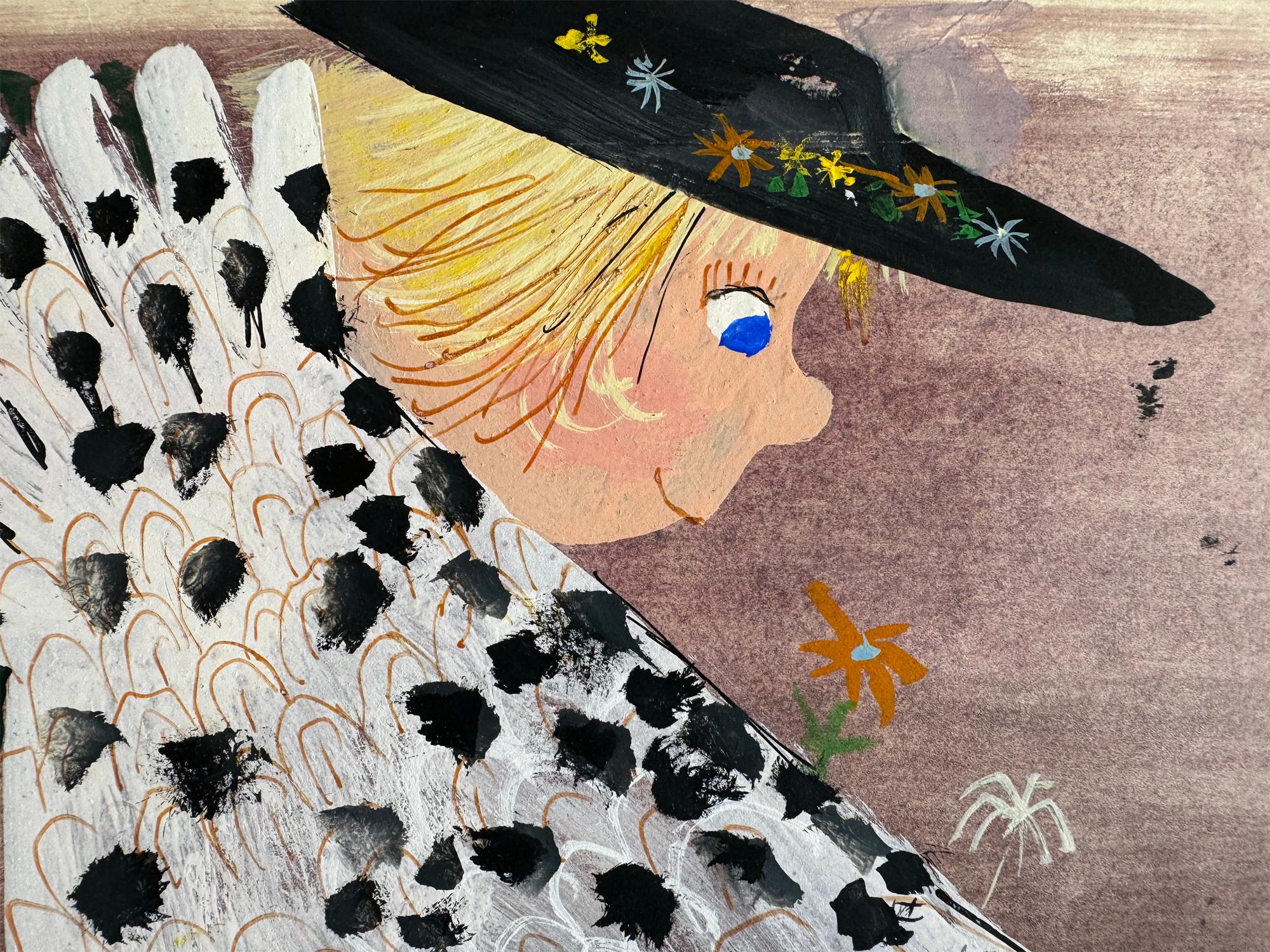 Greet pour enfant et mère poulet  Naissance de  a Chick, illustration de livre pour enfants - Impressionnisme Art par Alice and Martin Provensen