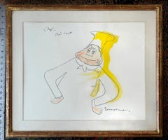 Snobby Chef Big Hat - Upscale Restaurant Sophisticated Taste