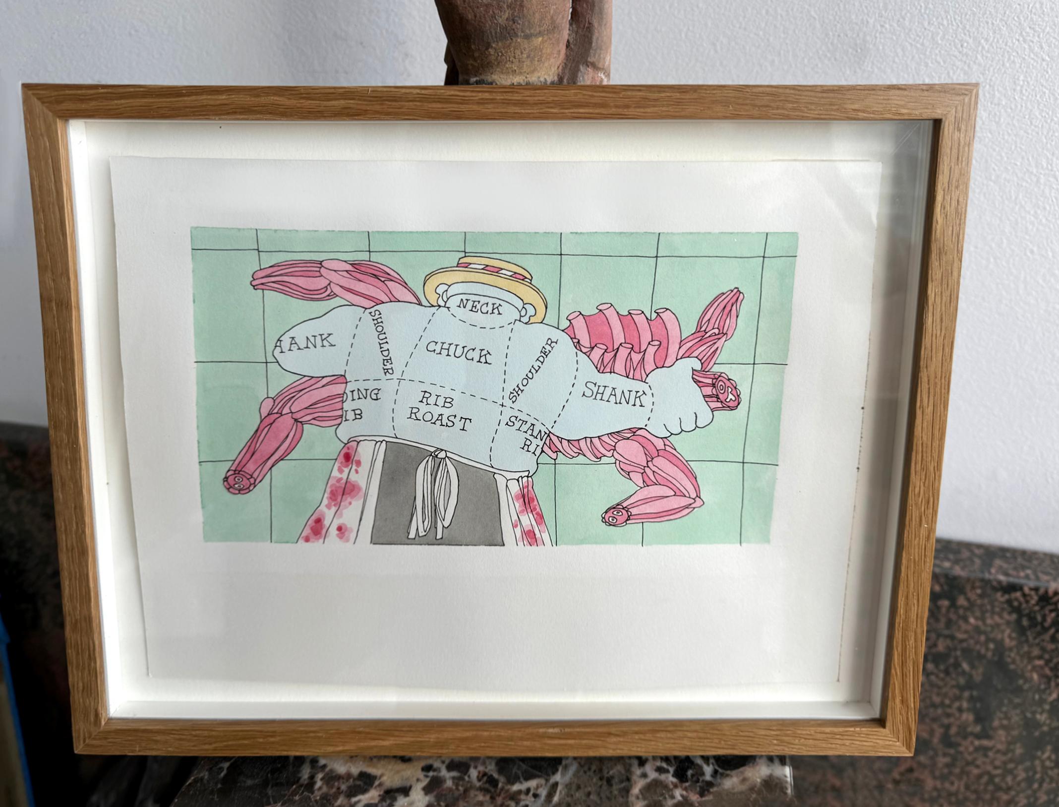 El hombre se convierte en su obra - Viñeta en venta 4