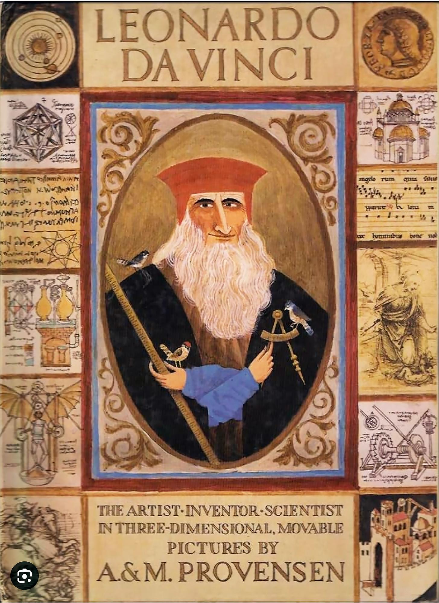 Léonard de Vinci  Étude de livre illustrée - L'homme de la Renaissance en vente 7