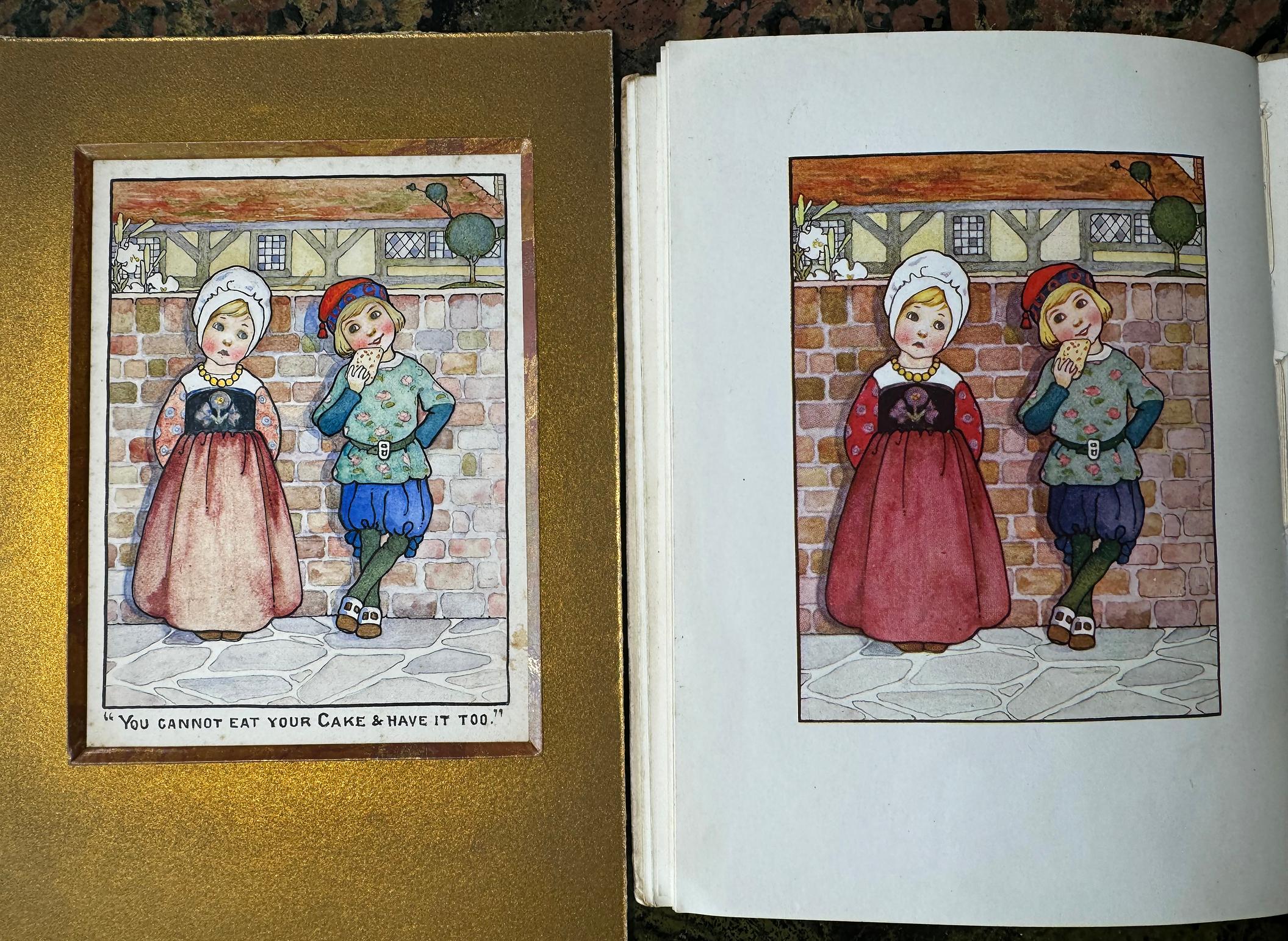 Livre de sagesse pour enfants - Illustration d'une illustratrice féminine - Arts and Crafts en vente 6