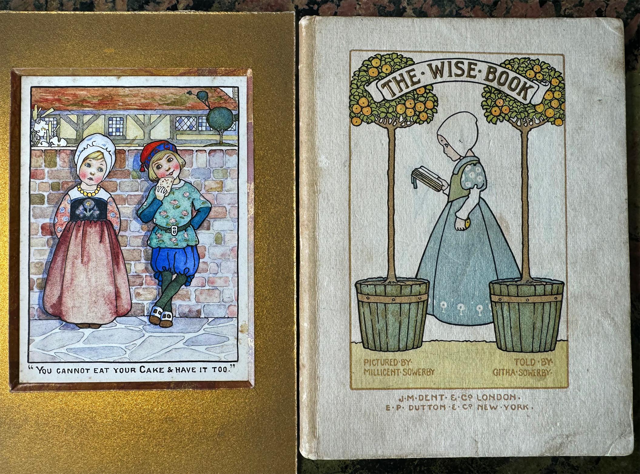 Livre de sagesse pour enfants - Illustration d'une illustratrice féminine - Arts and Crafts en vente 5