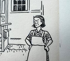 Project Boy Illustration by Female Illustrator of the Golden Age