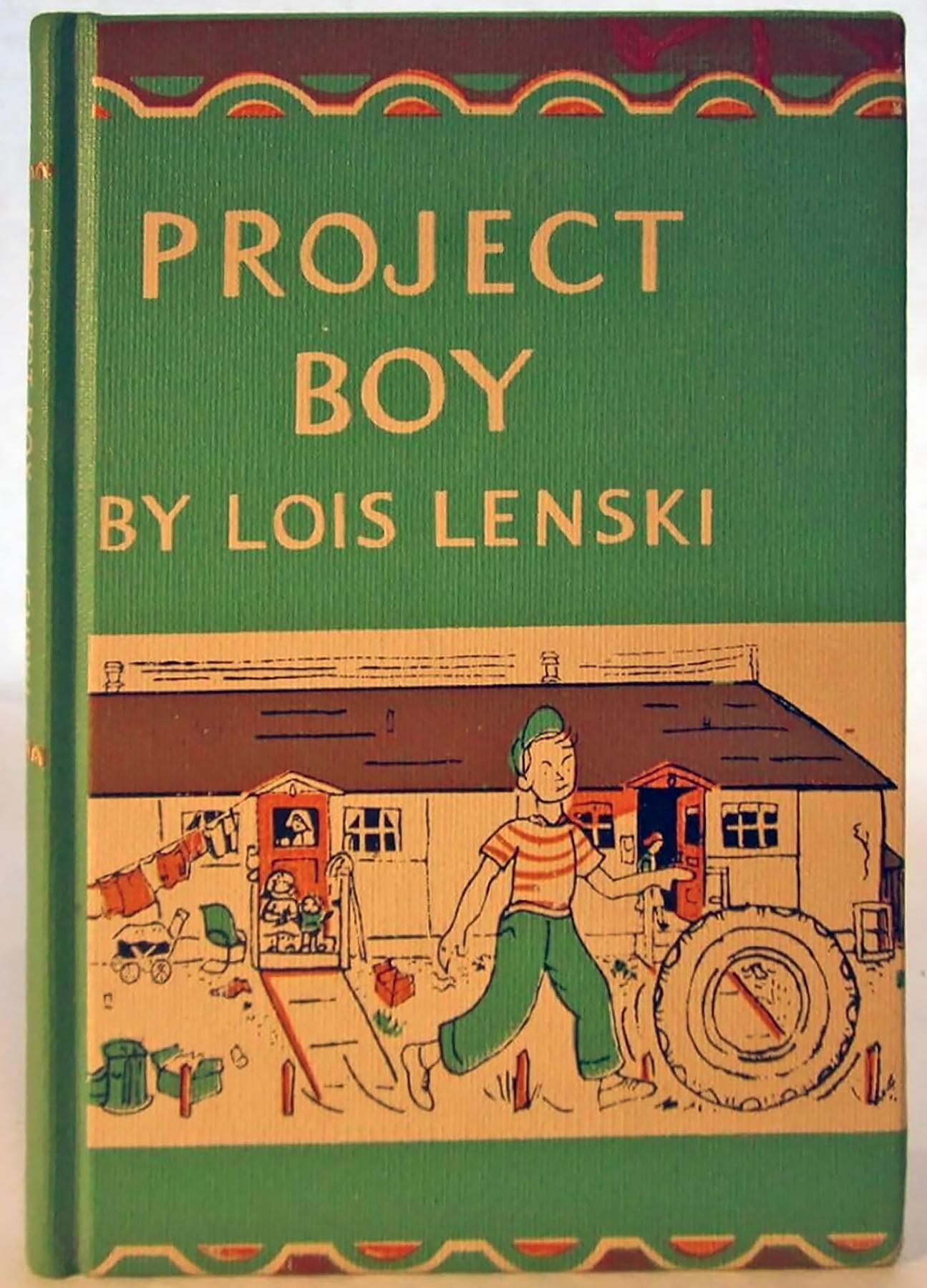 Project Boy Illustration by Female Illustrator of the Golden Age For Sale 5