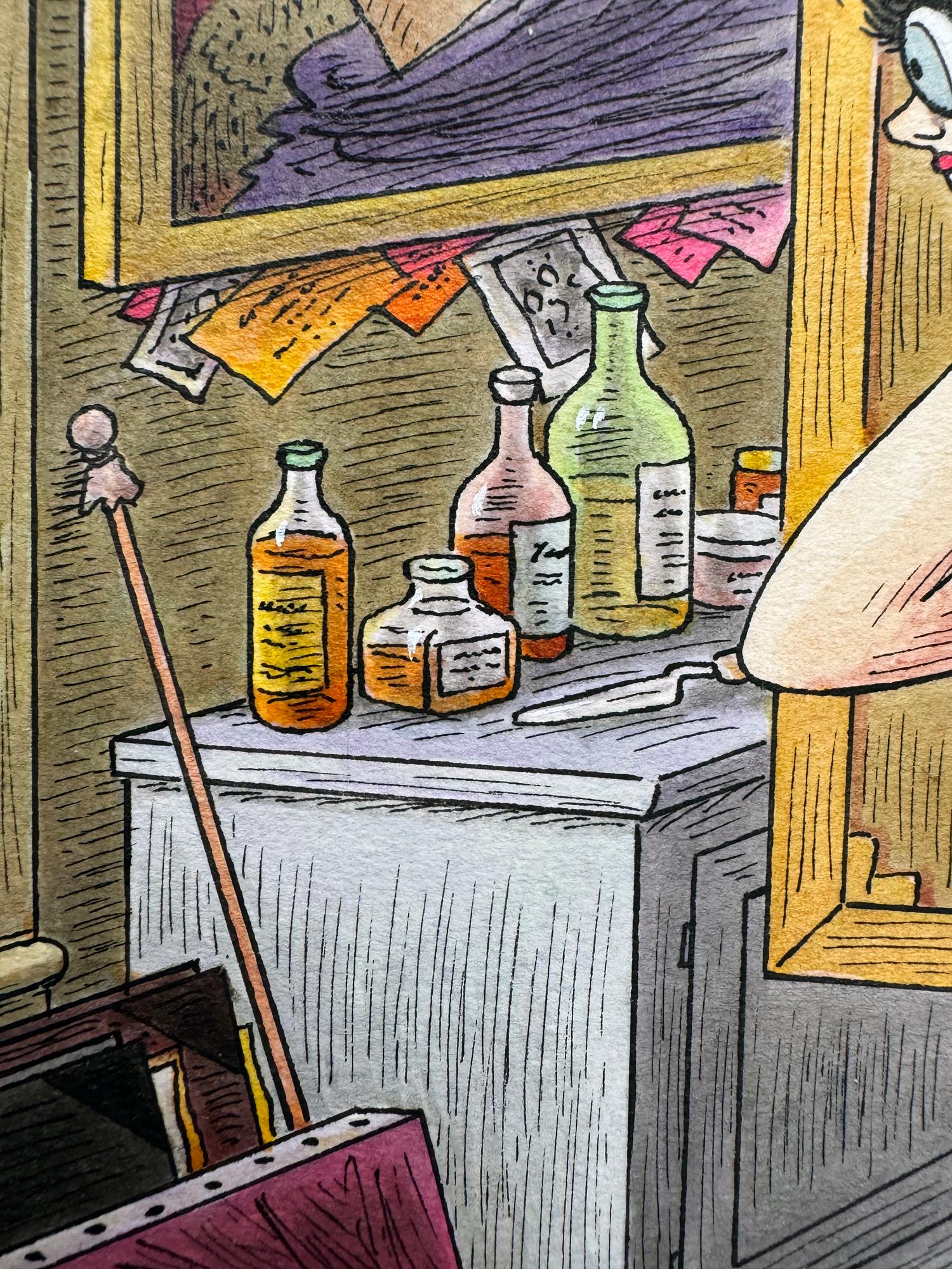 The Male Gaze: Literally,  Playboy Cartoon For Sale 6