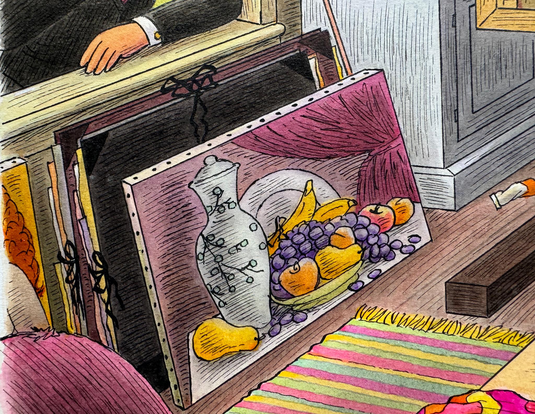 The Male Gaze: Literally,  Playboy Cartoon For Sale 3