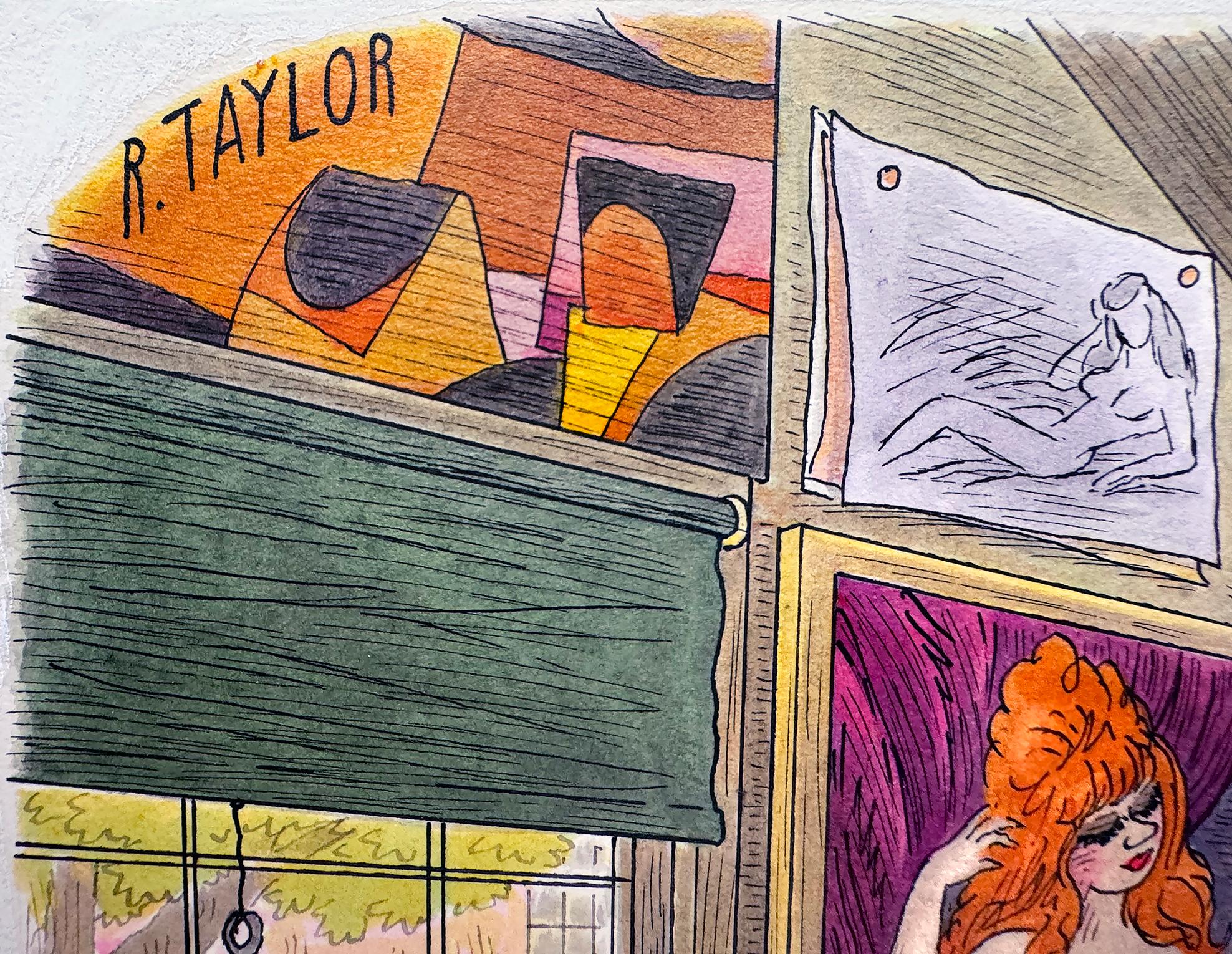 The Male Gaze: Literally,  Playboy Cartoon For Sale 9