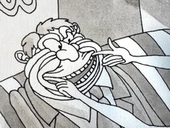 Man with Big Smile - New Yorker Cartoon