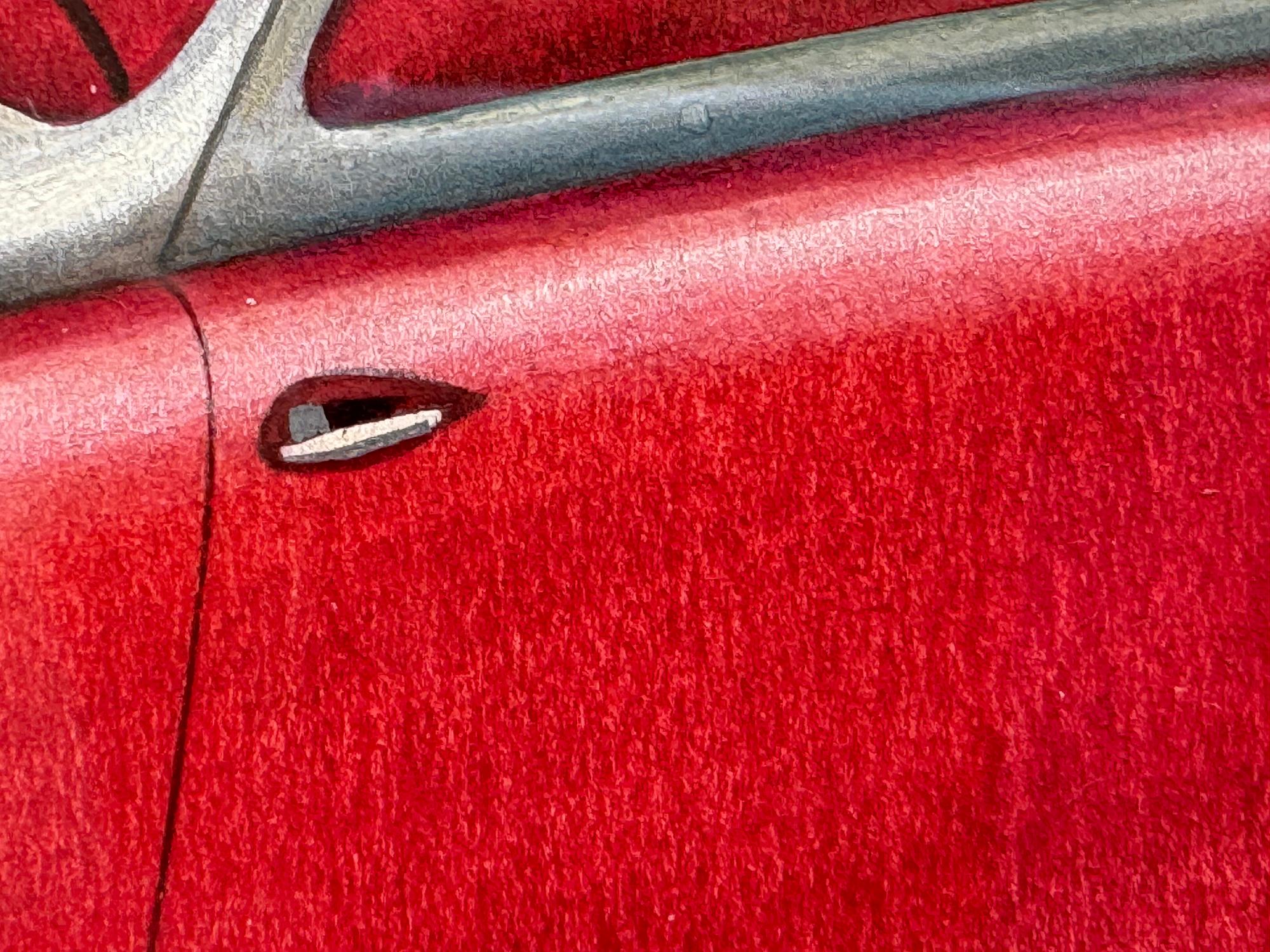 Klassische Autos, Stromlinienförmiges Coupé Art Deco Oldtimer  Automobilia im Angebot 5