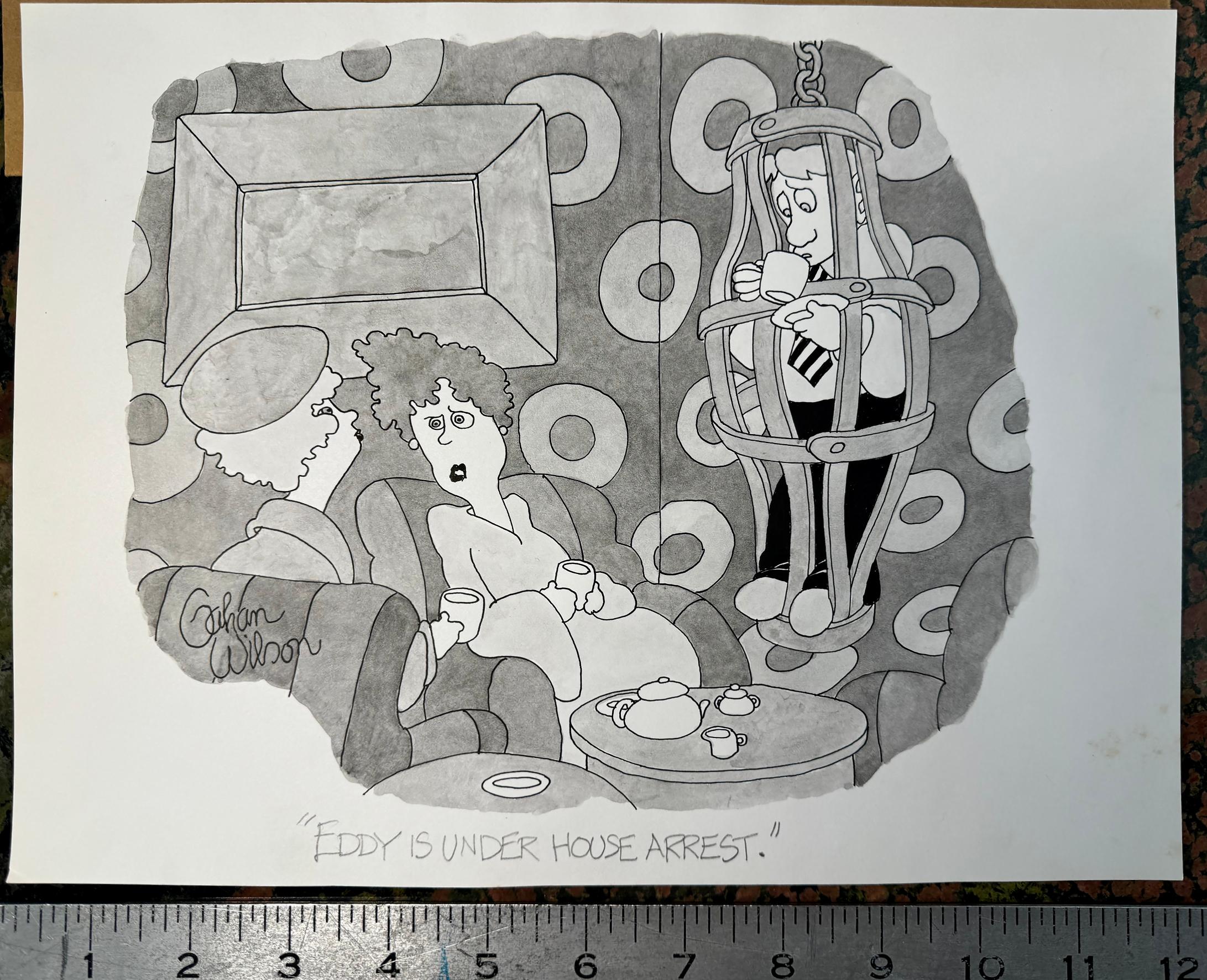 House Arrest -  Conceptual Art for The New Yorker For Sale 6