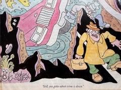 "Still, You Gotta Admit Crime is Down"  - New Yorker Cartoon