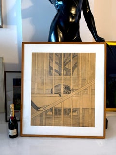 Cat Nap - Study for "Anticipation"