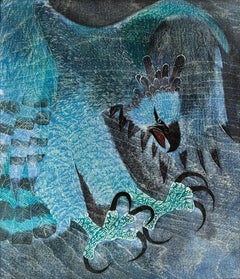 Abstrakte Zeichnungen und Aquarelle