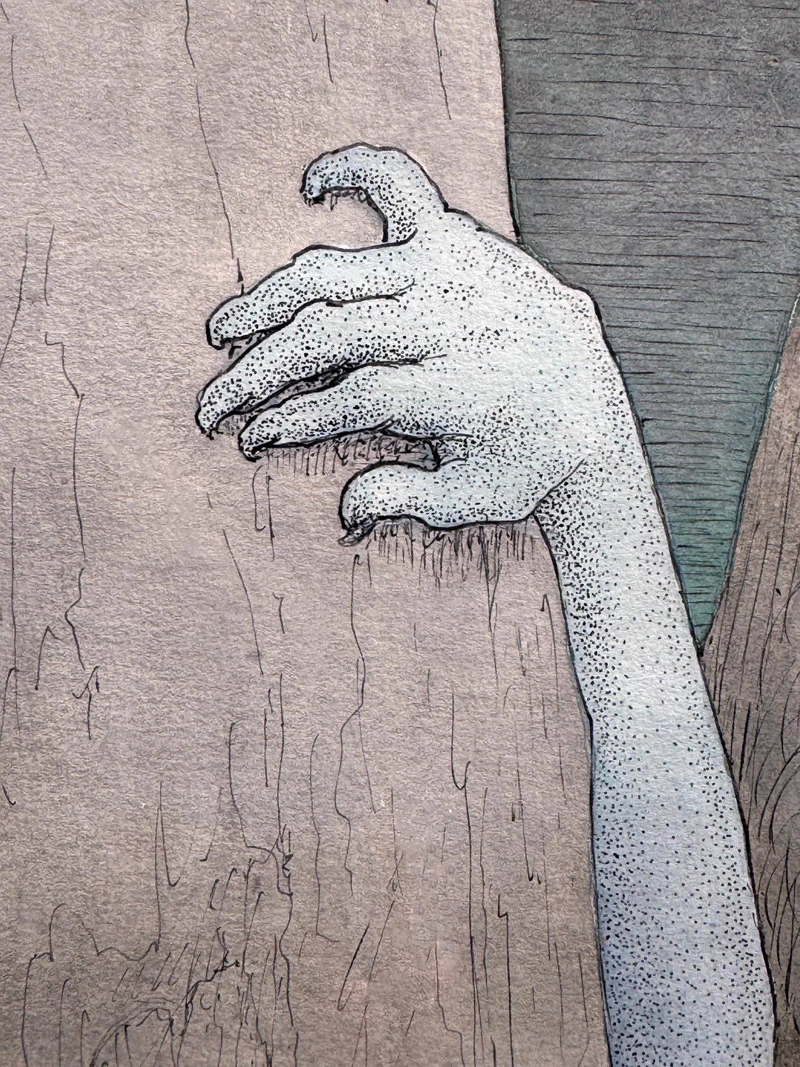 Scary Nightmare Monsters Emerge from the Mountains For Sale 1