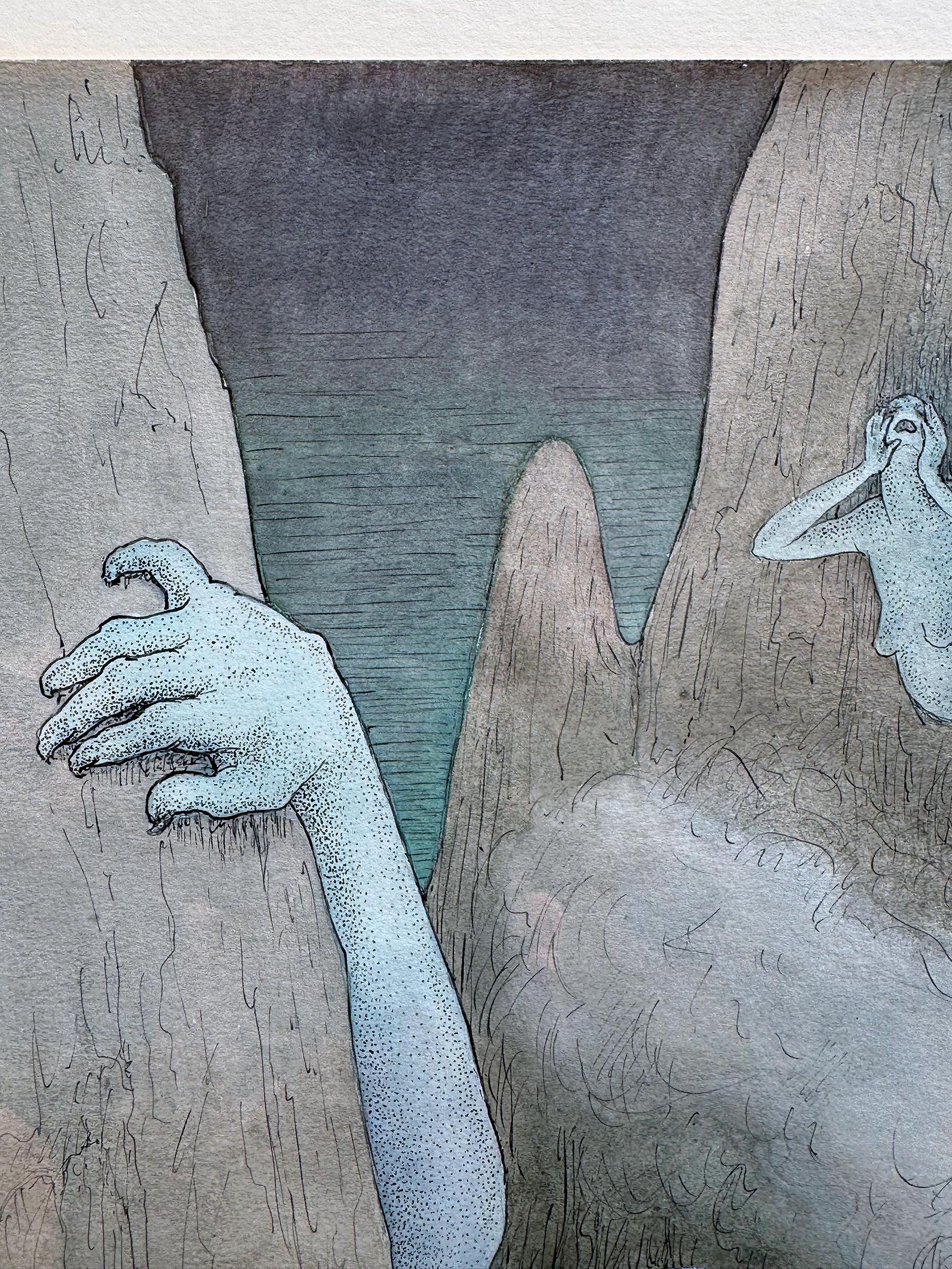 Scary Nightmare Monsters Emerge from the Mountains For Sale 2