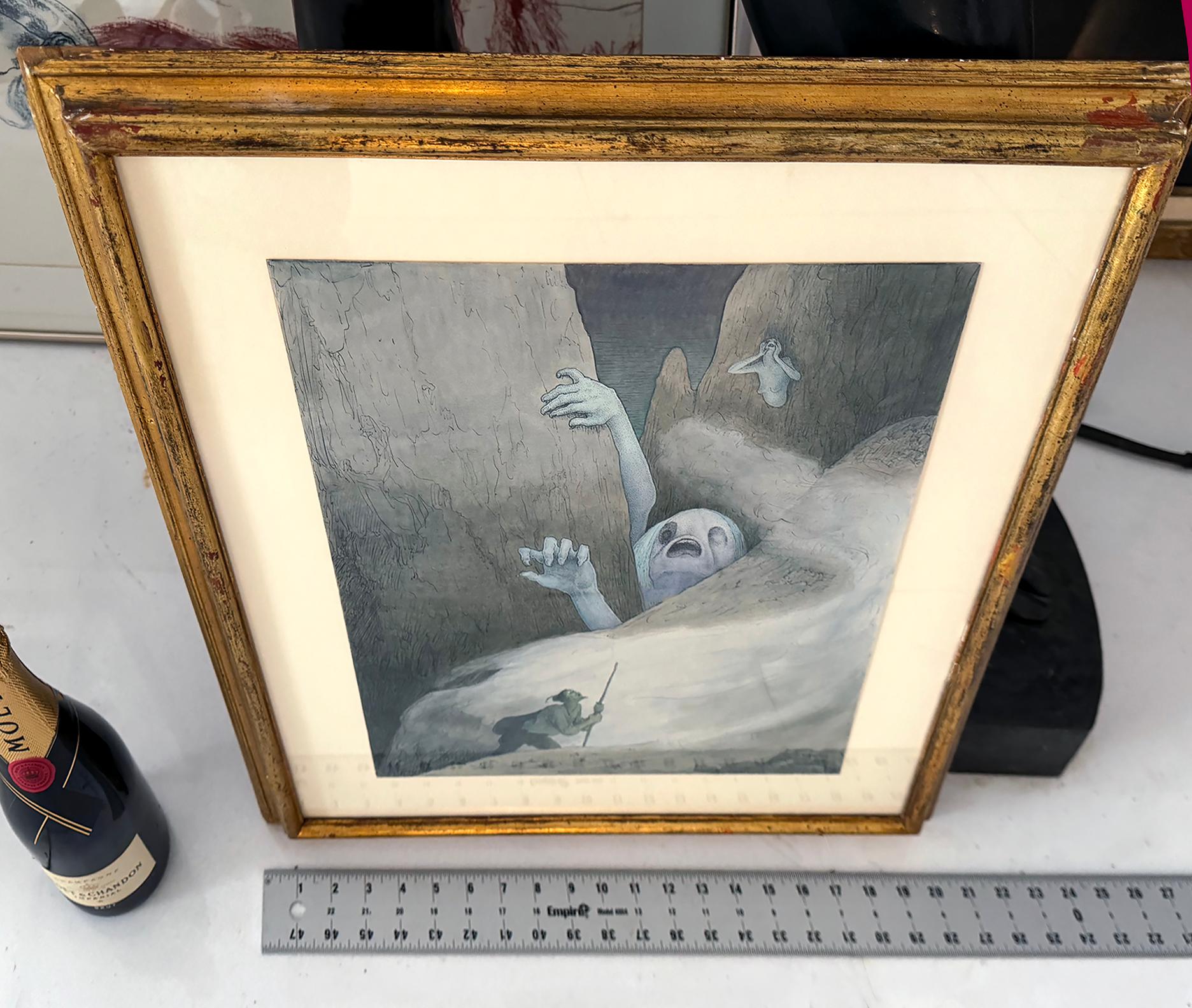 Scary Nightmare Monsters Emerge from the Mountains For Sale 6