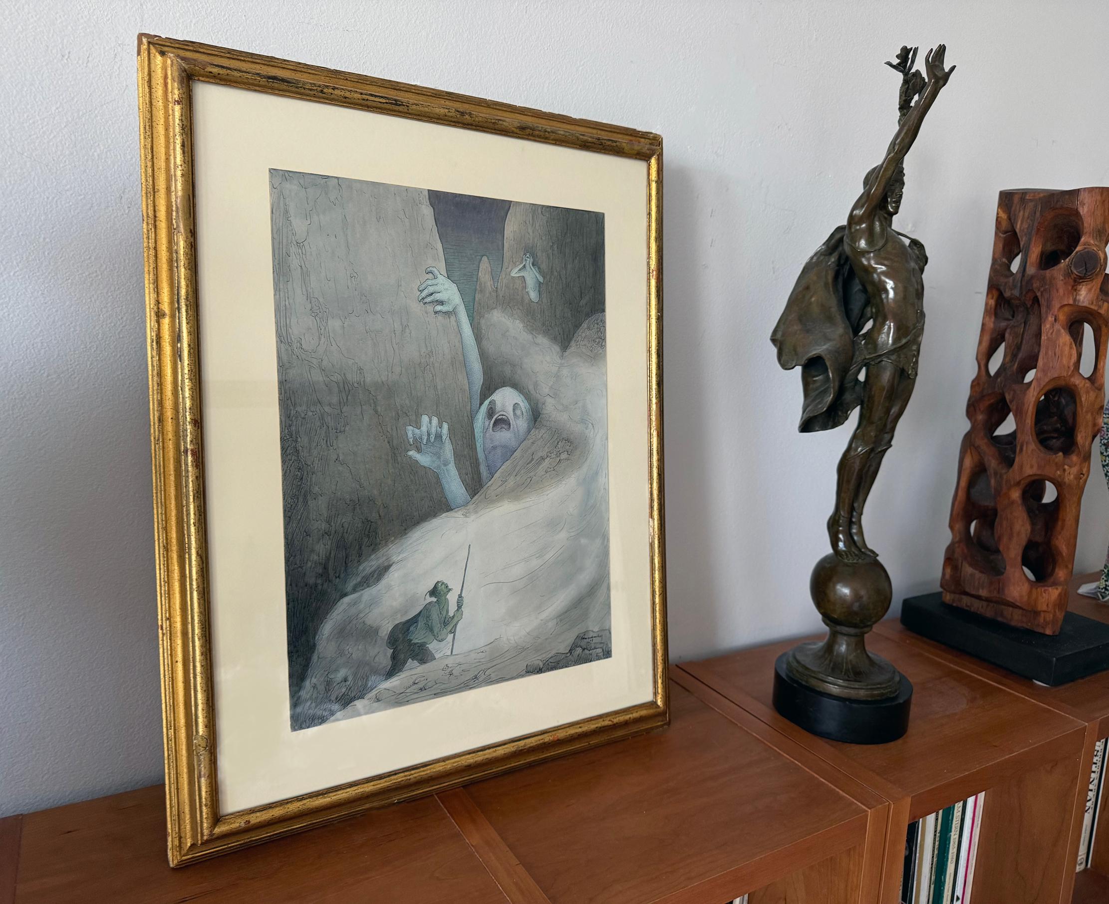 Scary Nightmare Monsters Emerge from the Mountains For Sale 4