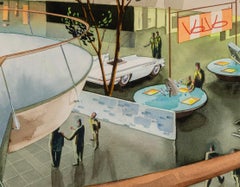 Mid Century Cars Dealerships of the Future - Automotive