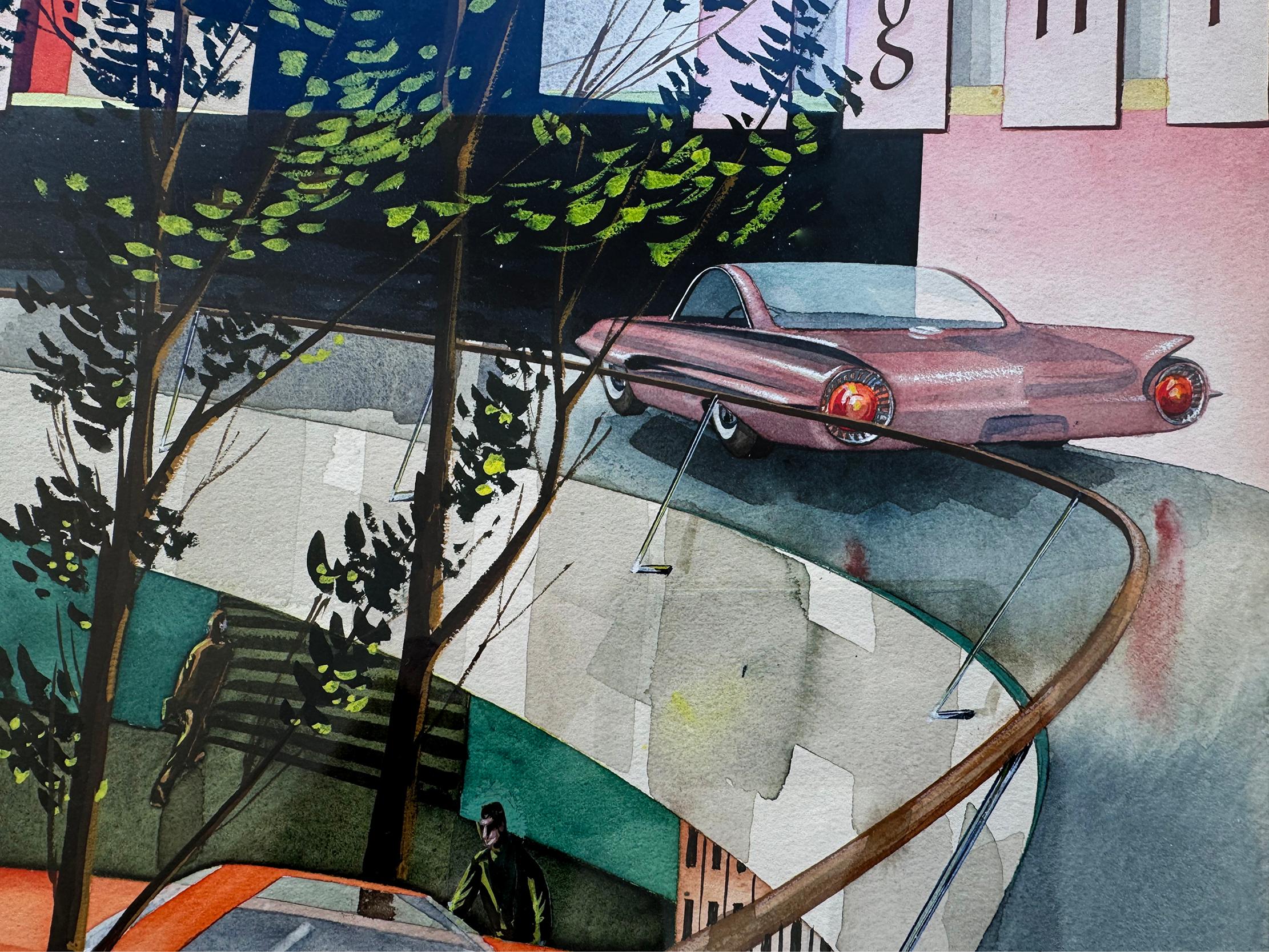 Mid Century Cars - Autohäuser der Zukunft - Automotive im Angebot 3