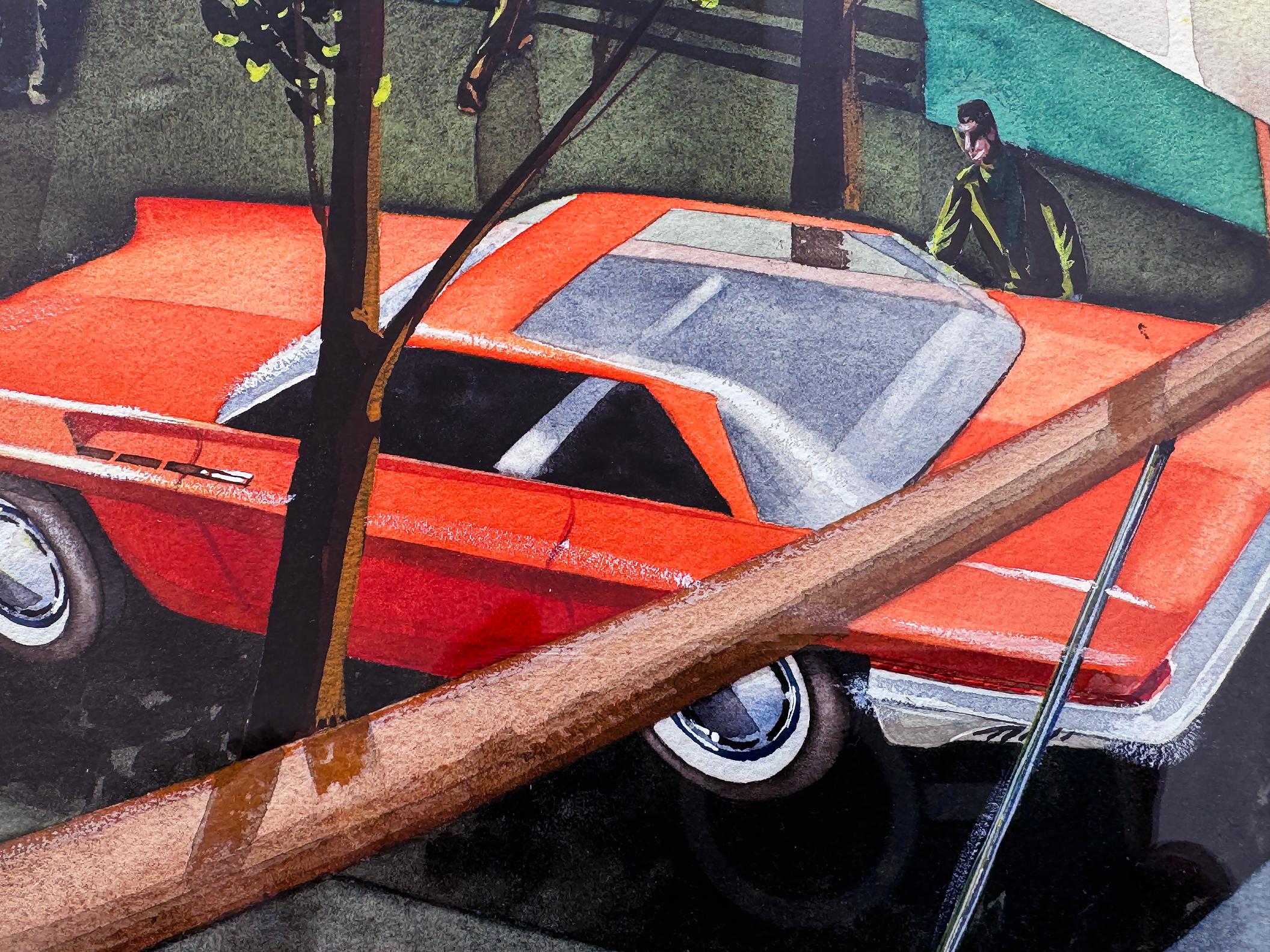 Mid Century Cars - Autohäuser der Zukunft - Automotive im Angebot 1