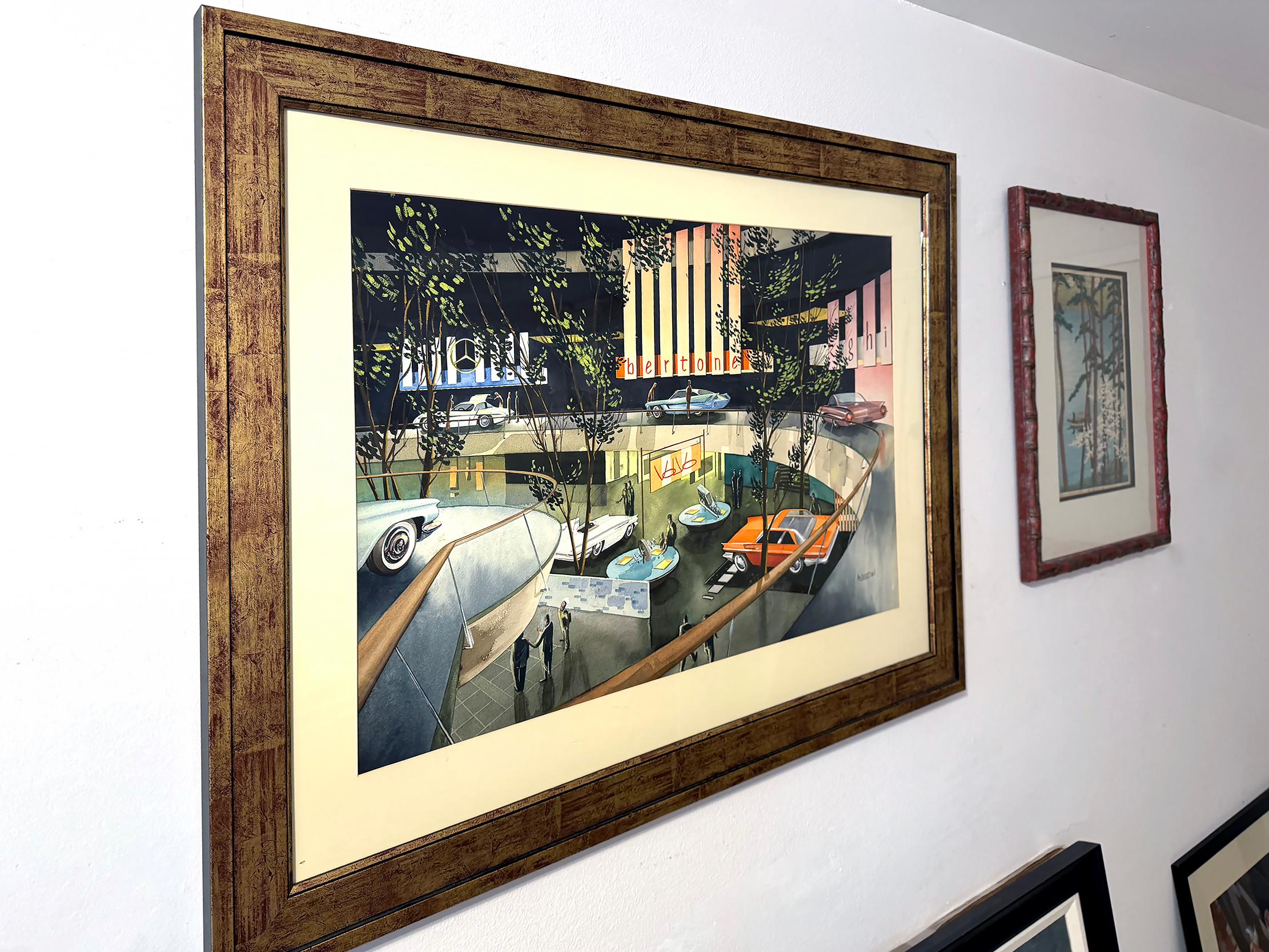 Mid Century Cars - Autohäuser der Zukunft - Automotive im Angebot 8