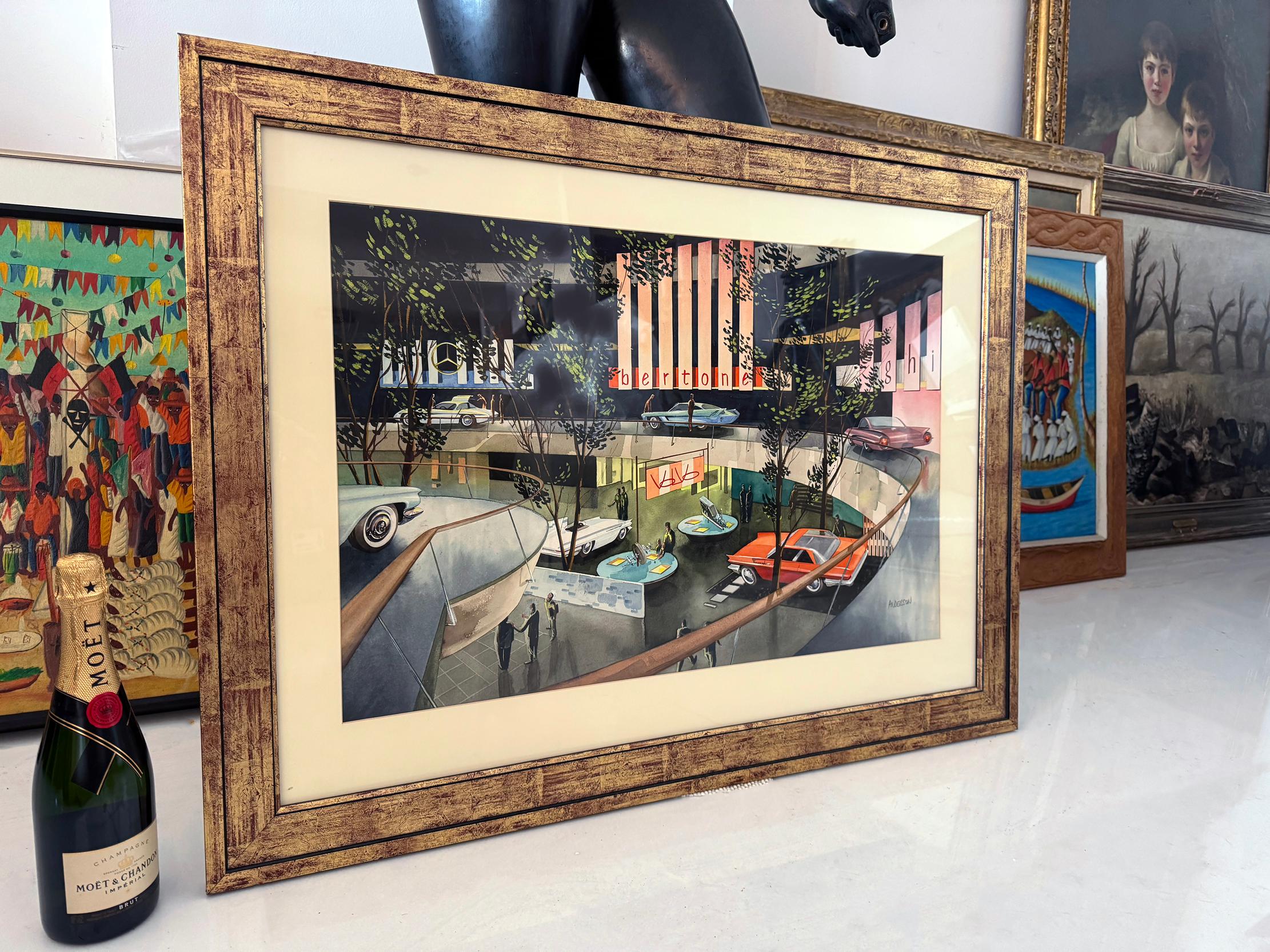 Mid Century Cars - Autohäuser der Zukunft - Automotive im Angebot 9