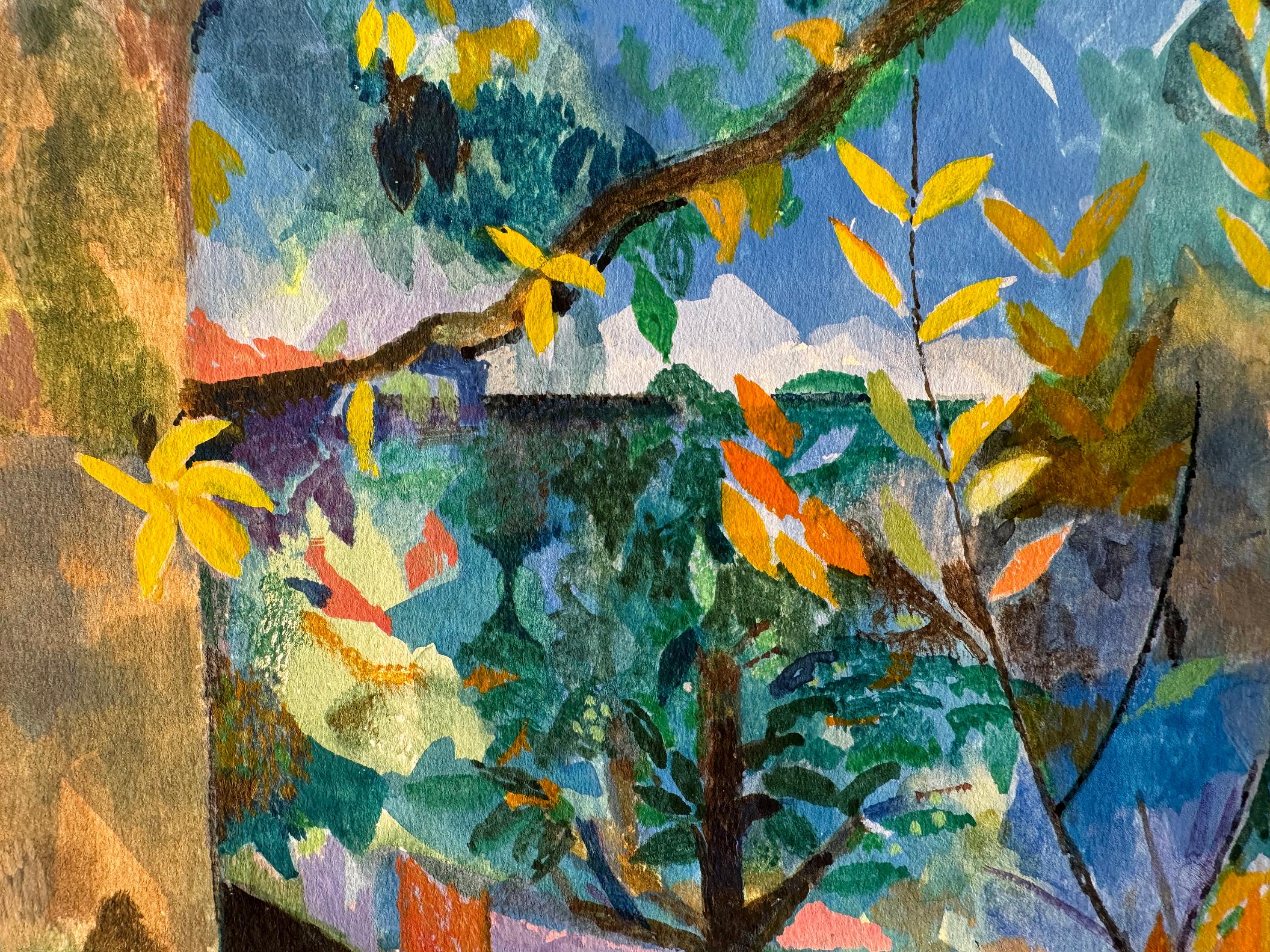 Sueño de Gauguin - Art Posimpresionista de Mario Zamparelli