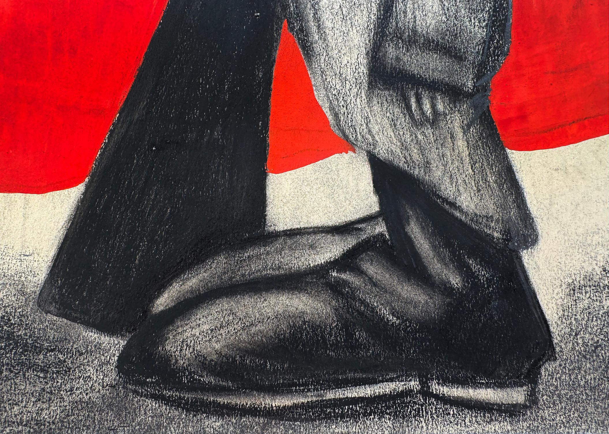 Cartel antinazi de la II Guerra Mundial - Hermana de Jimmy Stewart - Art realista estadounidense de Mary Stewart