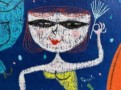 1950s Martini Cocktail Party Art Kitschy Music Drinking Dancing