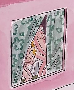 Man Gets Caught Cheating on His Wife - Playboy Cartoon