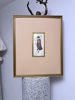 Kay Nielsen, Hindu Dancer Costume design Illustration for Aladdin