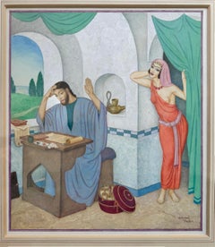 Opere d'arte originali sulle donne seducenti della Bibbia