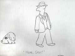 Here Spot - Simplicity in Art - Original Work on Paper
