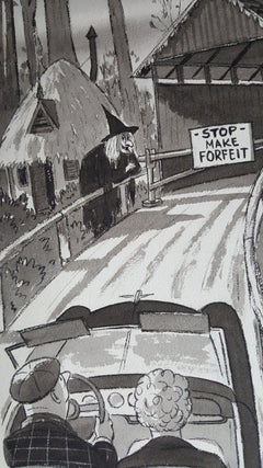 Witch at Covered Bridge,  "STOP MAKE FORFEIT"
