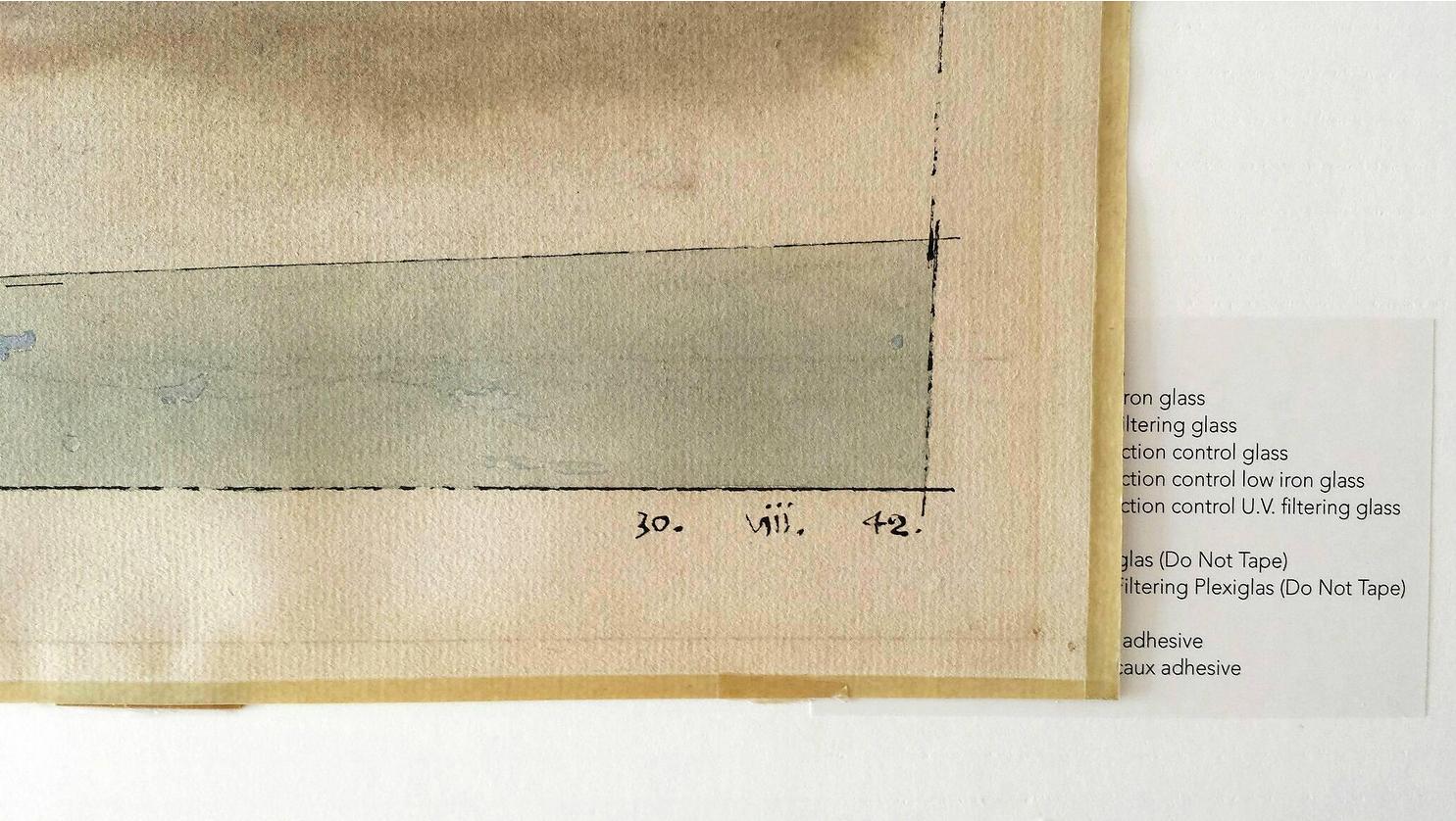 Bauhaus .  Ohne Titel (französische Barke unter Staysail) (Expressionismus), Art, von Lyonel Feininger